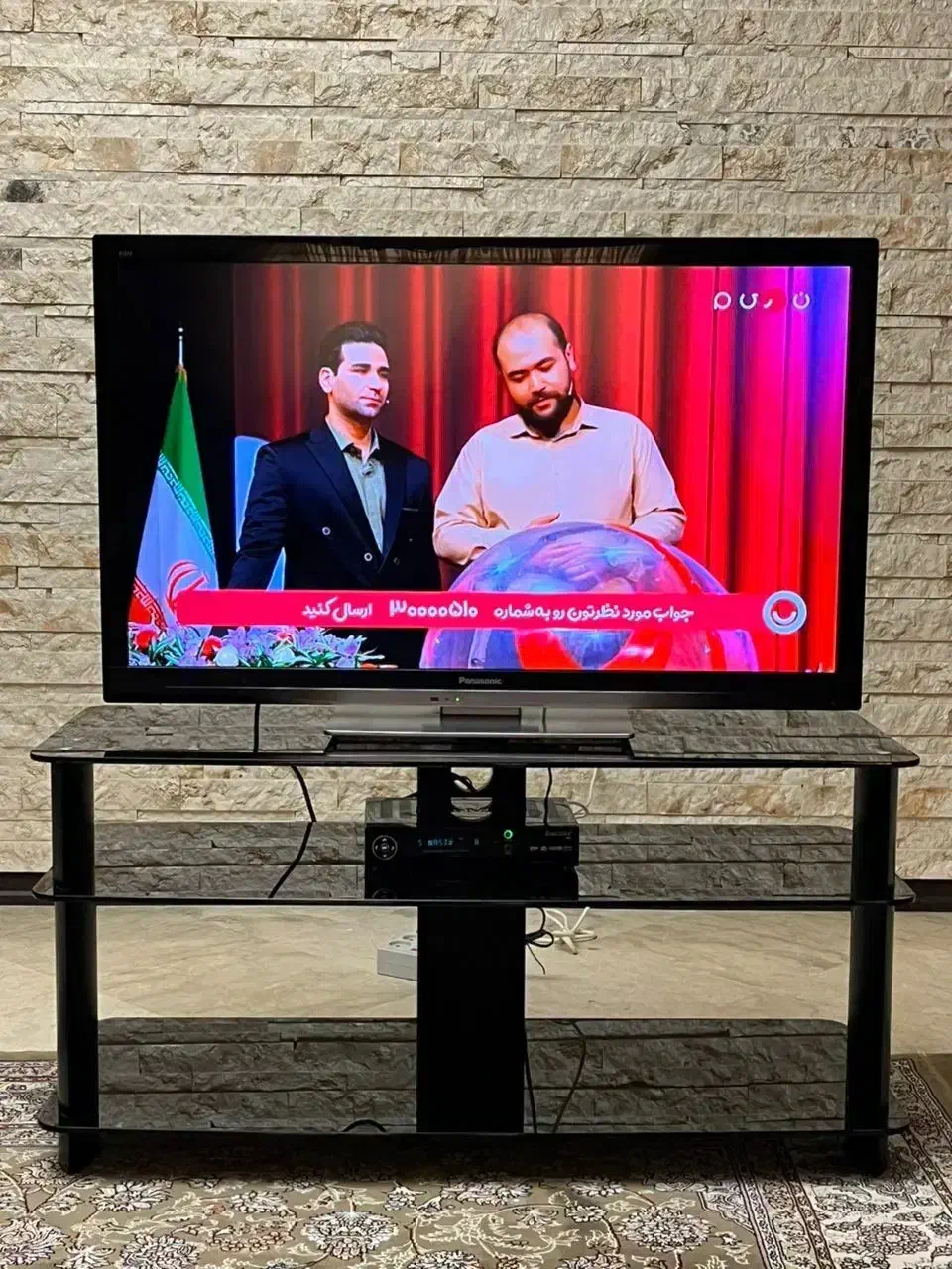 ال سی دی پاناسونیک 42 اینچ وال جی۲۱اینچ|تلویزیون و پروژکتور|گلبهار, شهر جدید گلبهار|دیوار