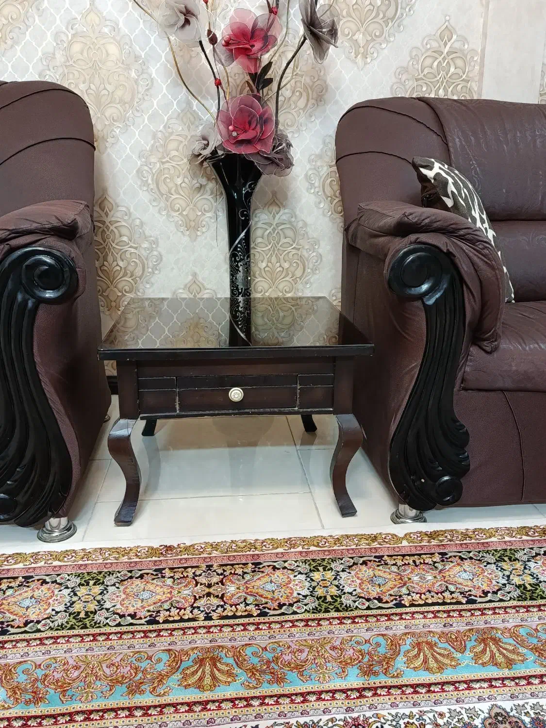 مبل 7 نفره راحتی|مبلمان خانگی و میز عسلی|مشهد, چهارچشمه|دیوار