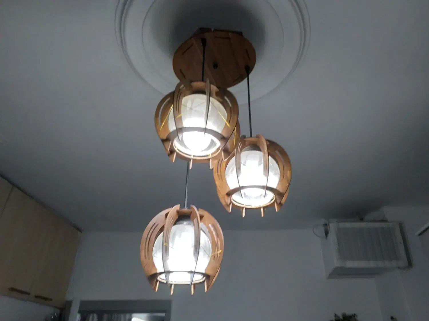 لوسترچوبی|لوستر و چراغ آویز|ورامین, ورامین|دیوار