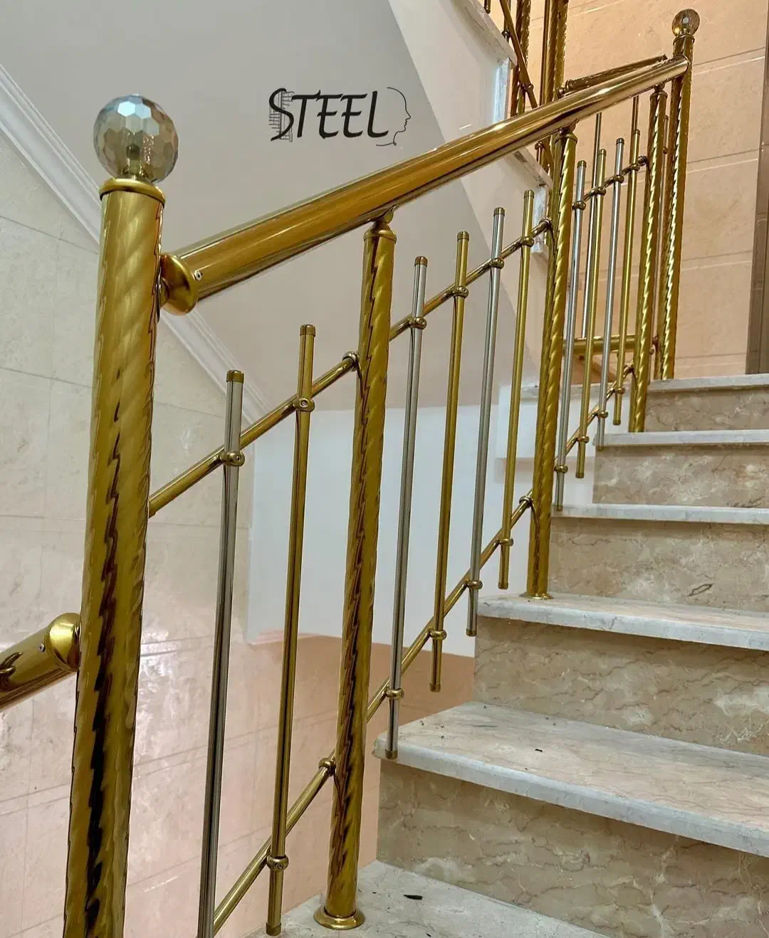 نرده استیل رُخ|خدمات پیشه و مهارت|یزد, |دیوار