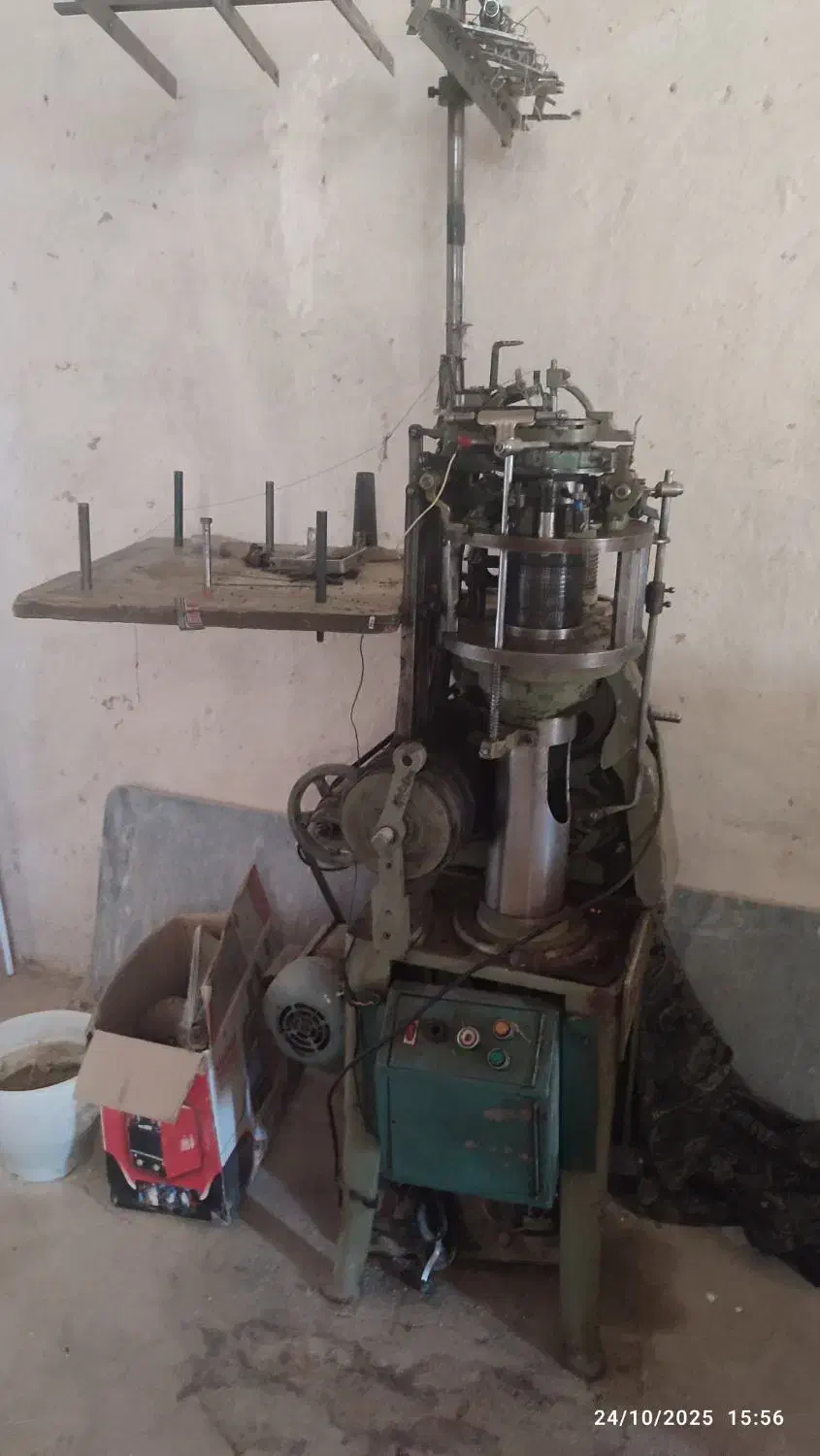 دستگاه جوراب بافی مکانیکی|چرخ خیاطی و ریسندگی|کبودرآهنگ, |دیوار