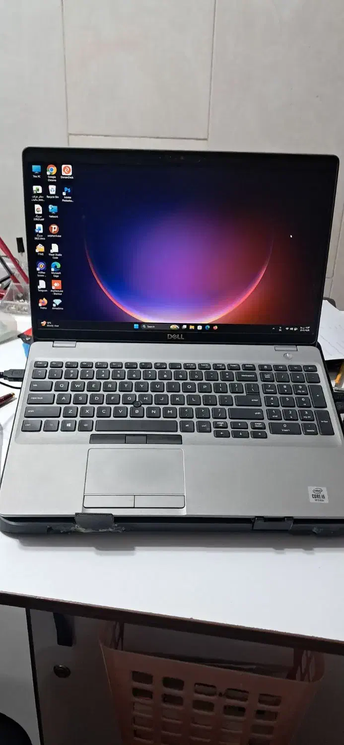 لپتاپ Dell Latitude 5510 i5 نسل ۱۰ لمسی|رایانه همراه|نجفآباد, کشاورز|دیوار