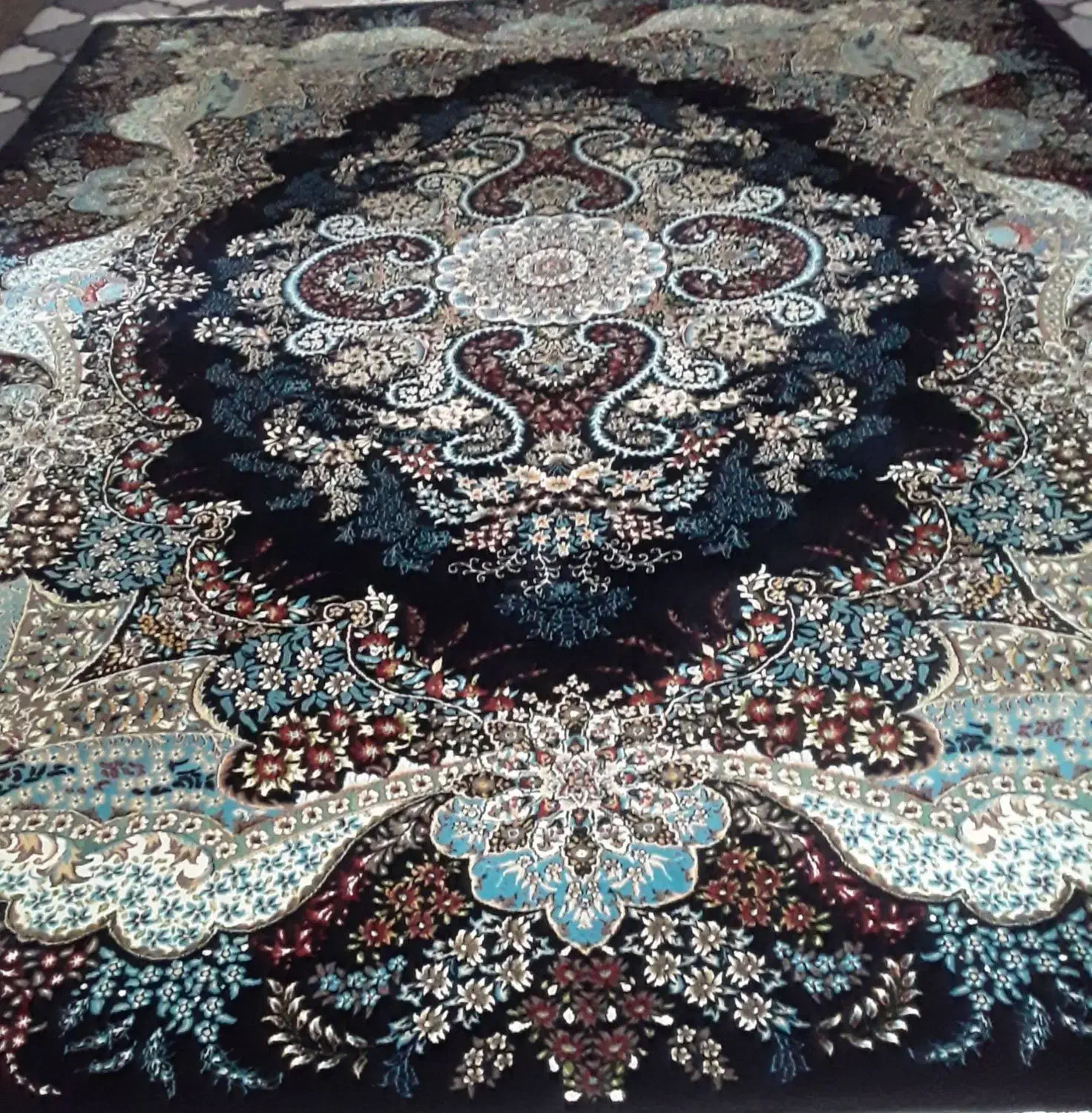 فرش ۱۲ متری|فرش|تربت جام, والفجر|دیوار