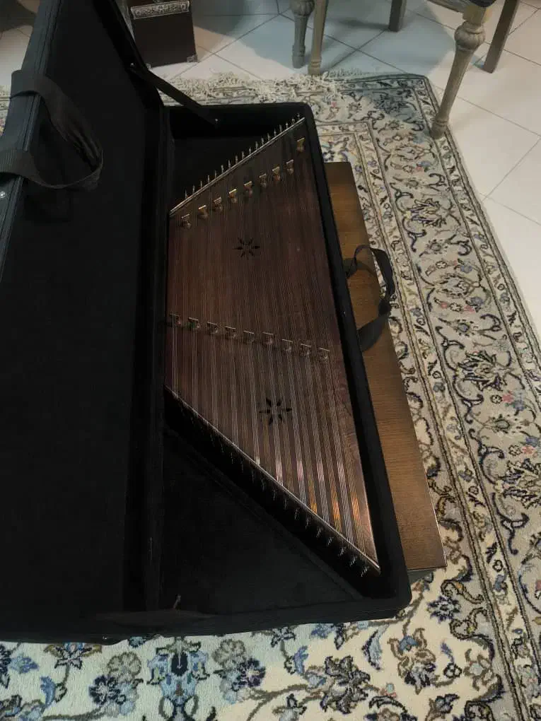 سنتور  با مهر استاد مهدی درویشی همراه با کیف|سازهای سنتی|اصفهان, جلفا|دیوار