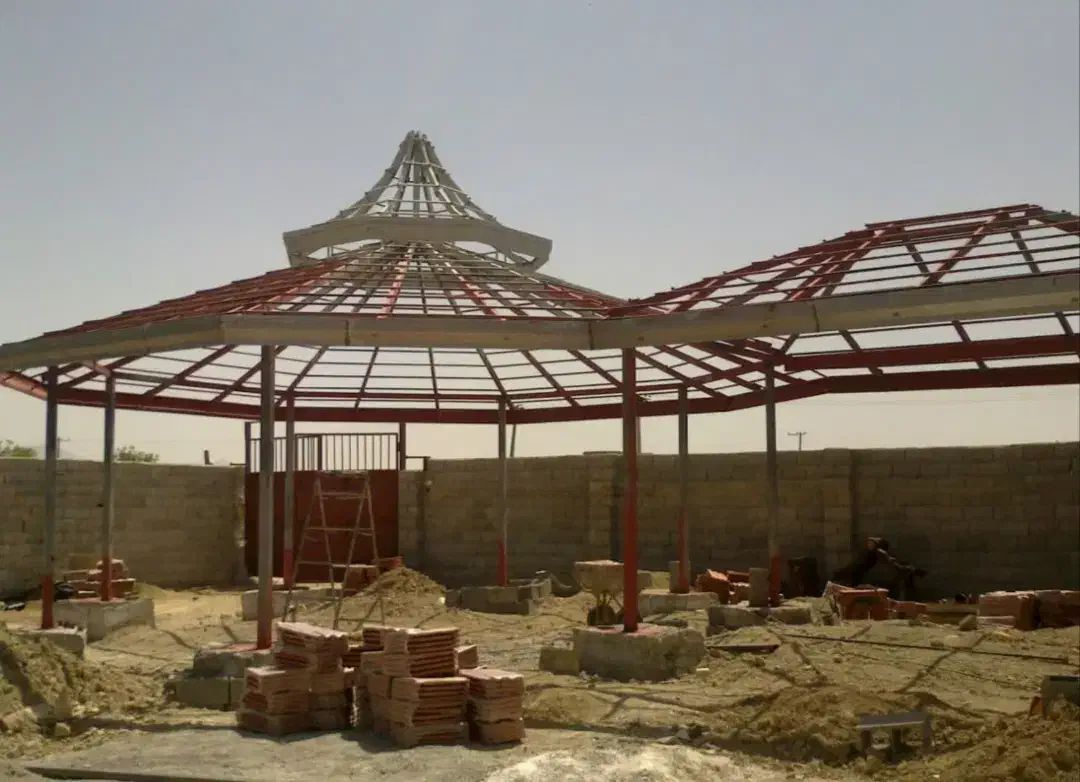 آلاچیق سفال ورق|خدمات پیشه و مهارت|نجف‌آباد, طالقانی|دیوار