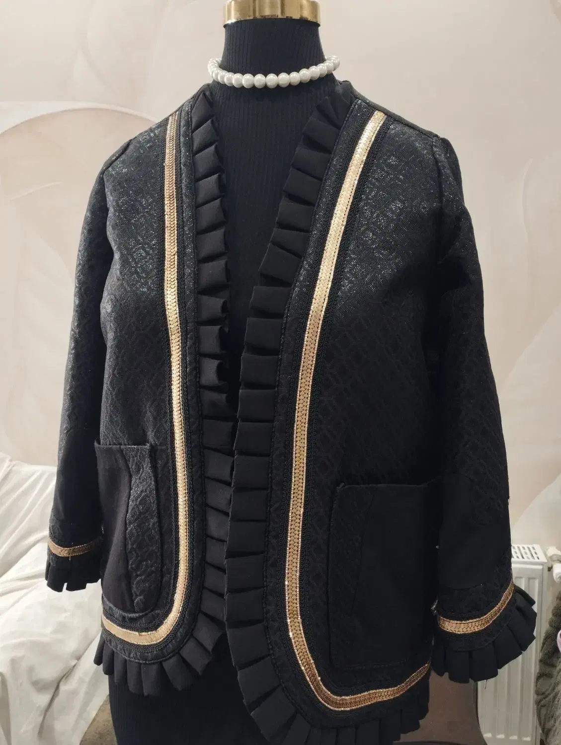 کت ژاکارد و سوزندوزی|لباس|باقرشهر, |دیوار