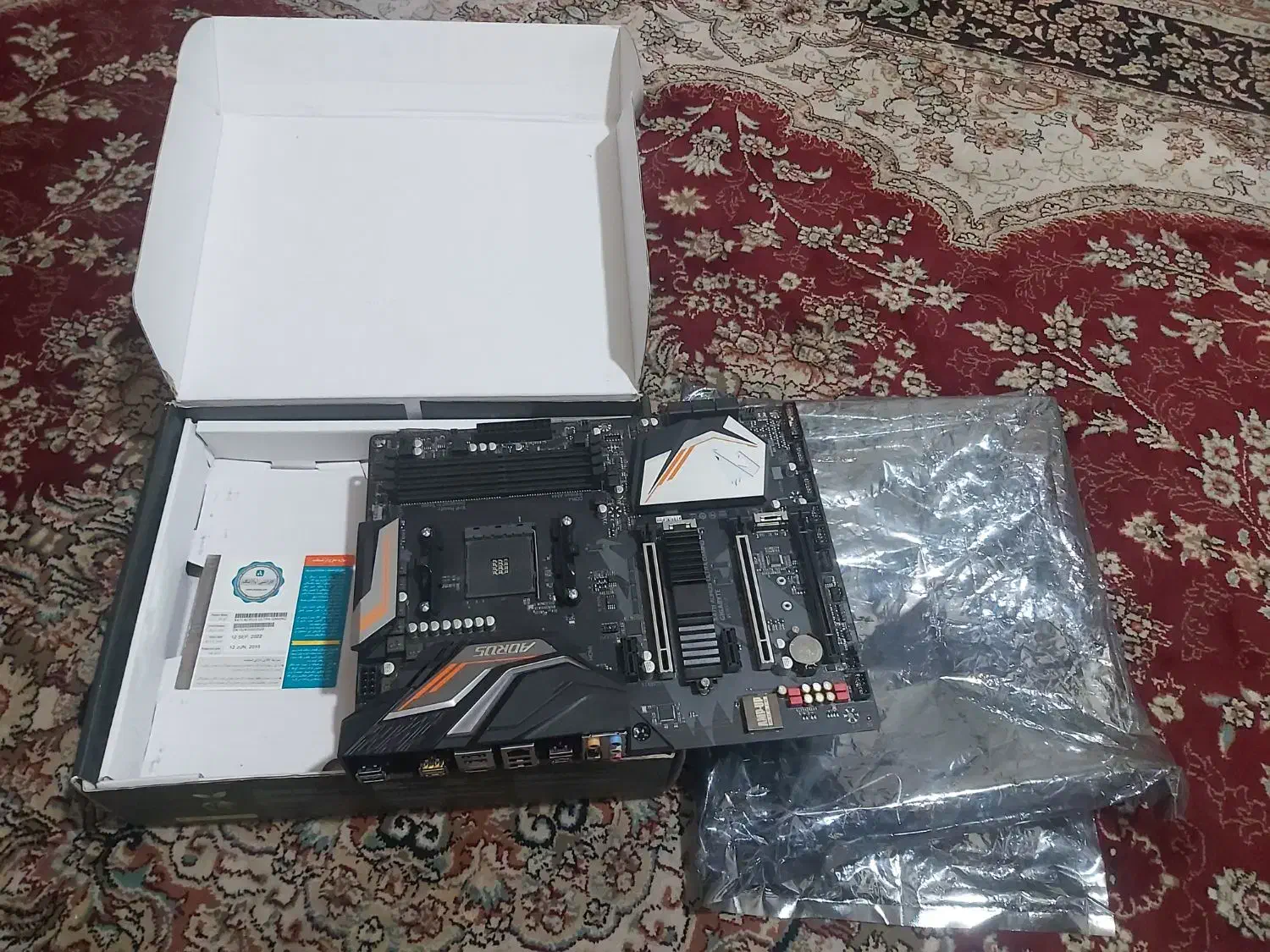 مادربرد گیگابایت مدل X470 AORUS ULTRA GAMING|قطعات و لوازم جانبی رایانه|اهواز, کوی طلاب|دیوار