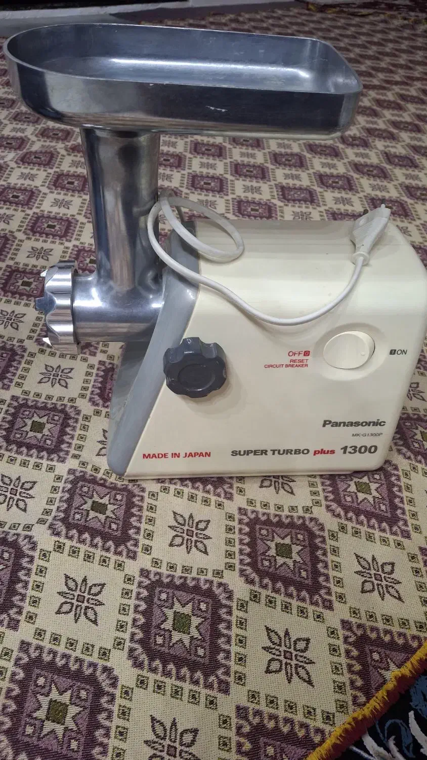 چرخ گوشت پاناسونیک کاملا سالم|خردکن، آسیاب، غذاساز|جوانرود, |دیوار