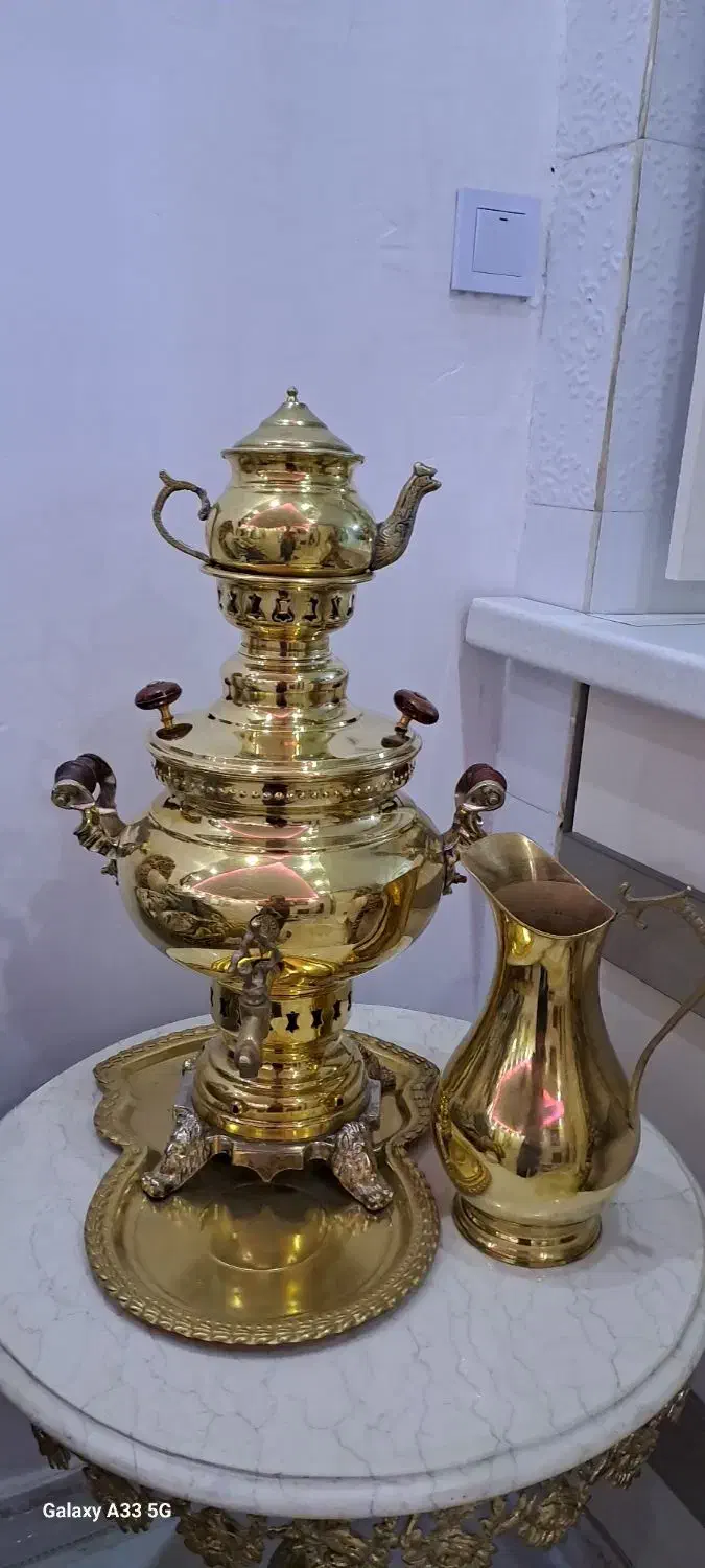 سماور 6 لیتری نوزغالی|سماور، چایساز، قهوهساز|پاکدشت, حصار امیر|دیوار