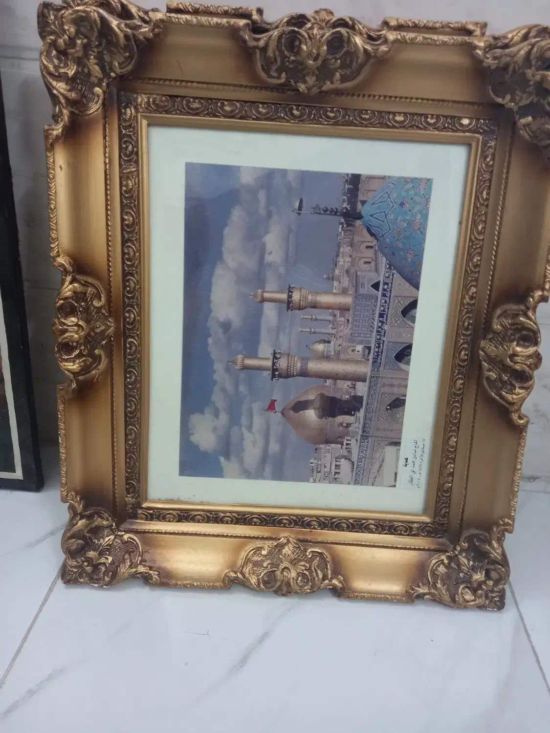 قاب عکس|تابلو، نقاشی، عکس|قم, وادی السلام|دیوار