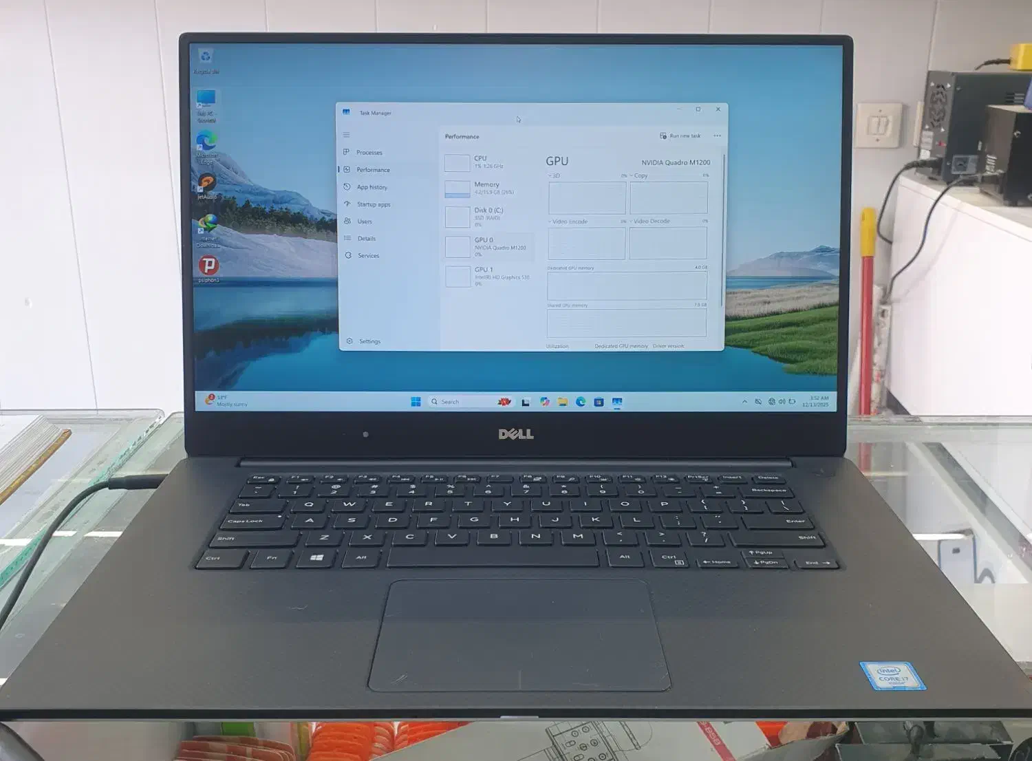 لپ تاپ گیمینگ dell precision 5520|رایانه همراه|مرودشت, ابوذر شمالی‎|دیوار