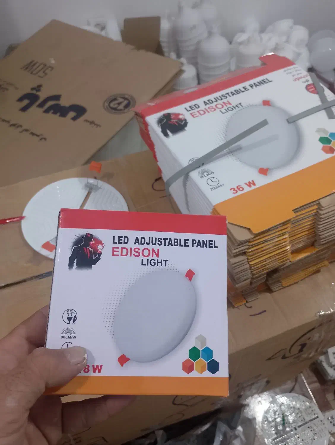 فروش پنل فول لایت و بک لایت|لامپ و چراغ|ایلام, |دیوار