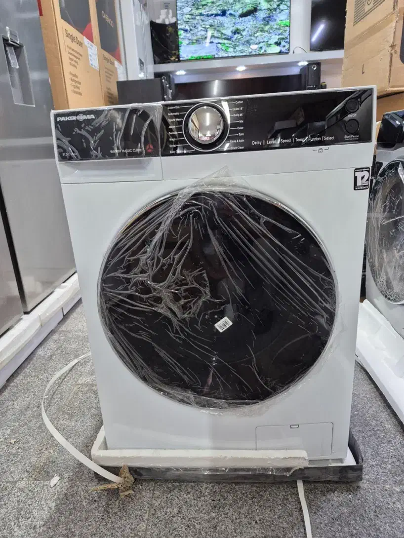 لباسشویی پاکشوما ۸ کیلویی لمسی|ماشین لباسشویی و خشک‌کن لباس|رشت, بازار|دیوار