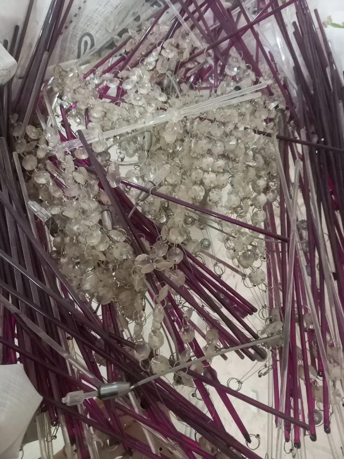 لوستر|لوستر و چراغ آویز|بیرجند, |دیوار