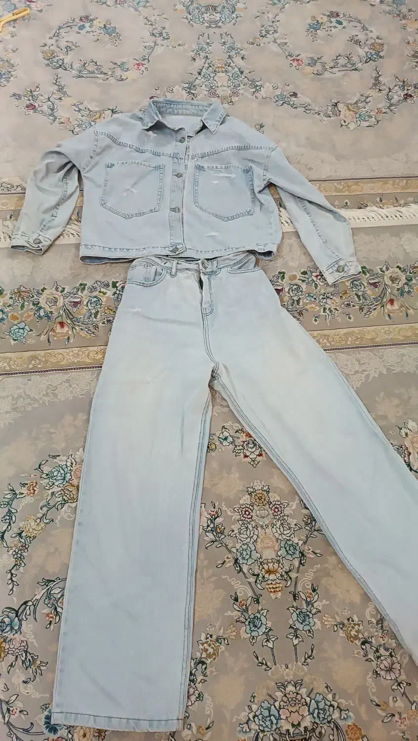 کت و شلوار لی زنانه|لباس|مشهد, بهمن|دیوار