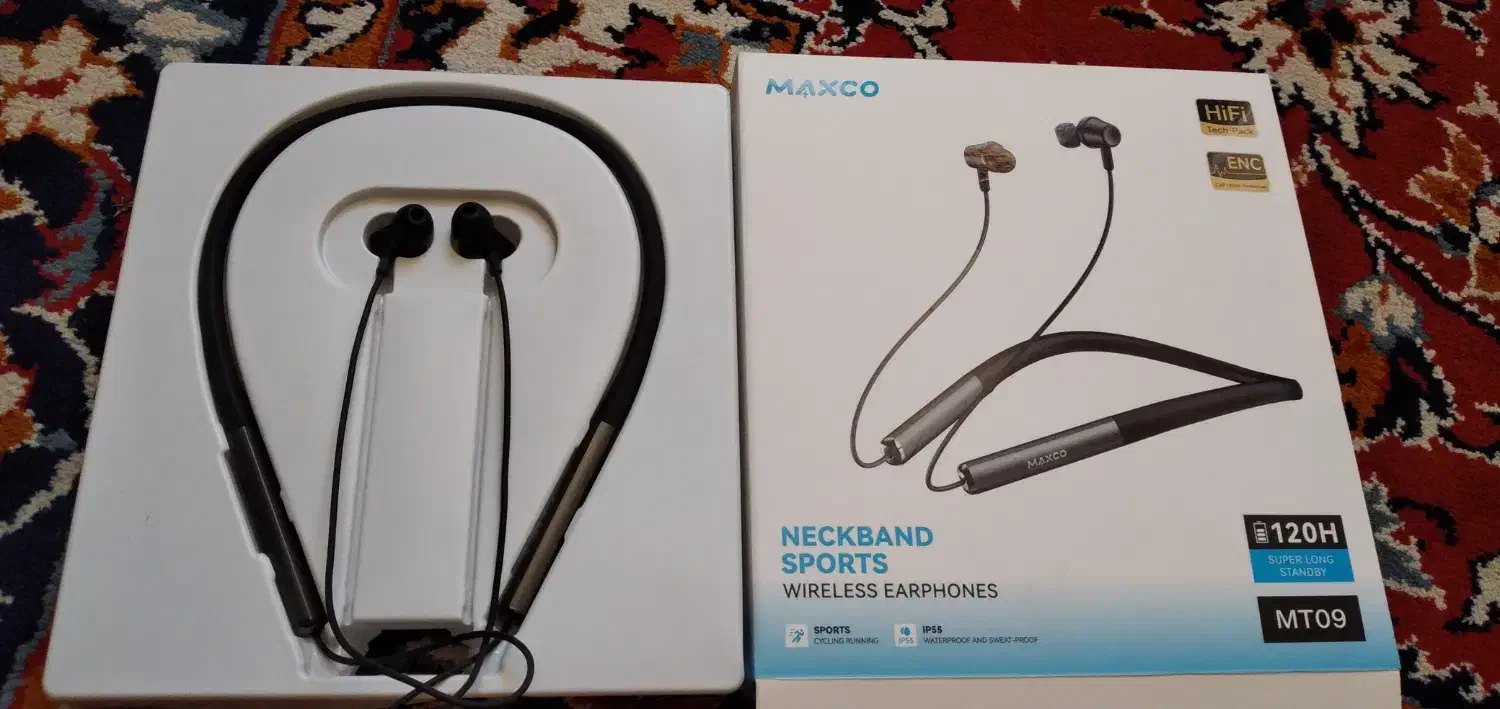 هندزفیری بلوتوثی گردنی Maxco|لوازم جانبی موبایل و تبلت|صدرا-فارس, فاز ۱|دیوار