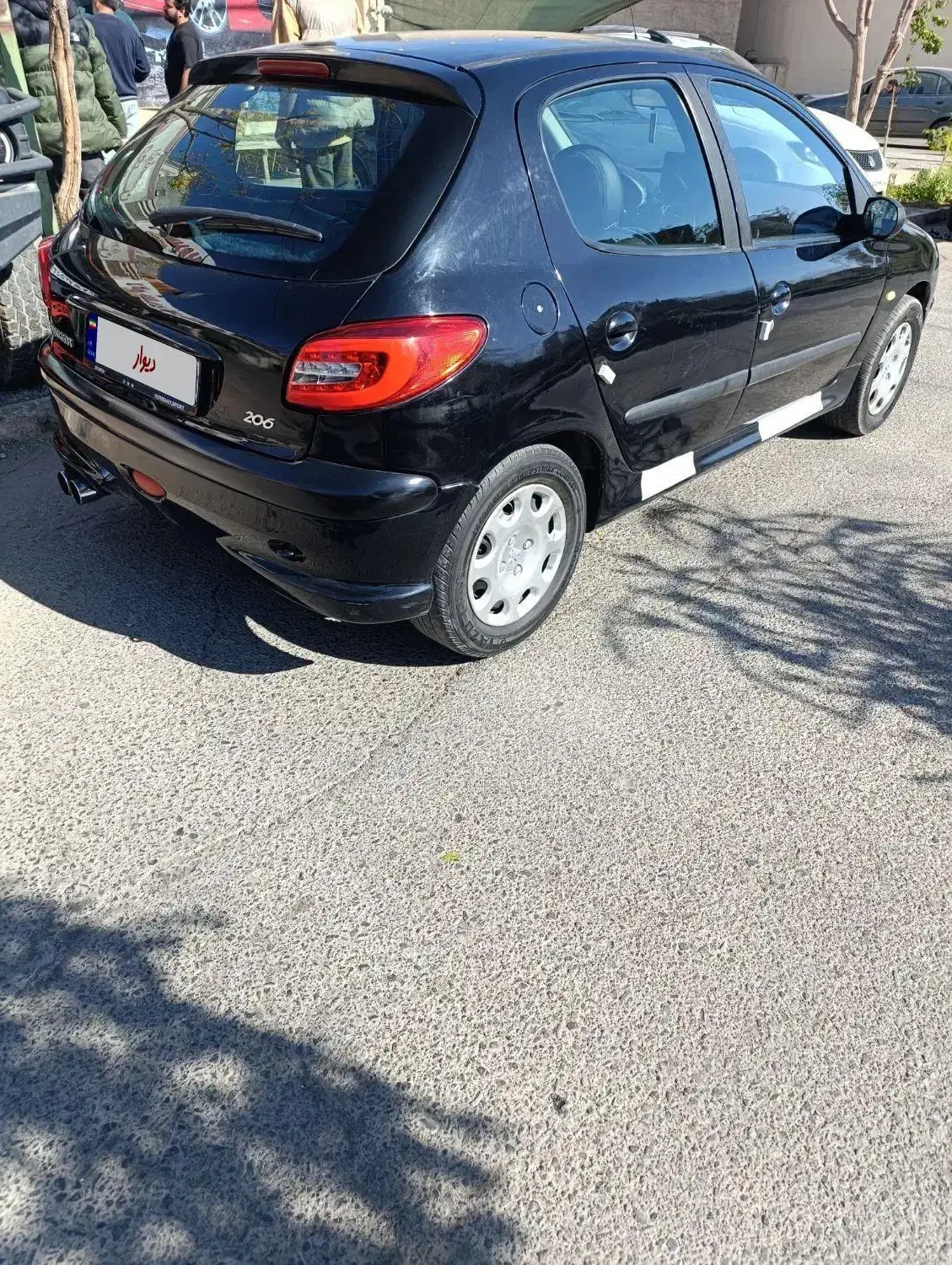 ۲۰۶عروسک مدل ۸۱ بدنه آینه متحرک موتوری صفر|خودرو سواری و وانت|کاشان, زیدی|دیوار