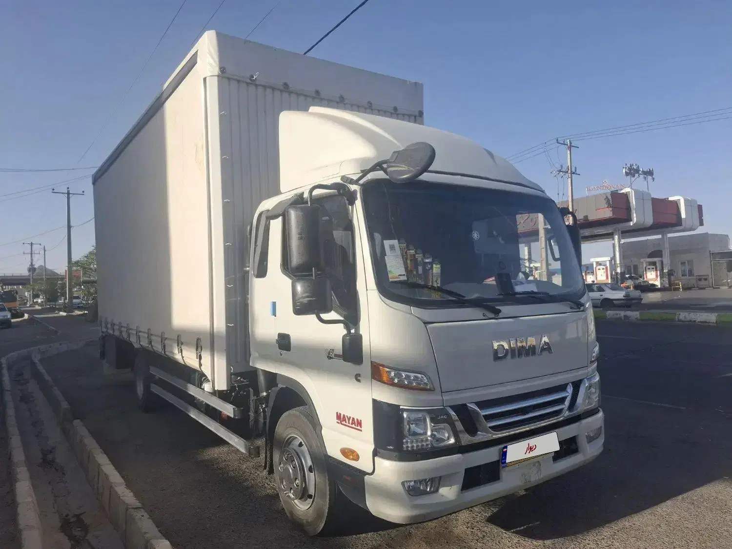 دیما ۹ تن مسقف چادری مدل ۴۰۲|خودرو سنگین|بیرجند, |دیوار