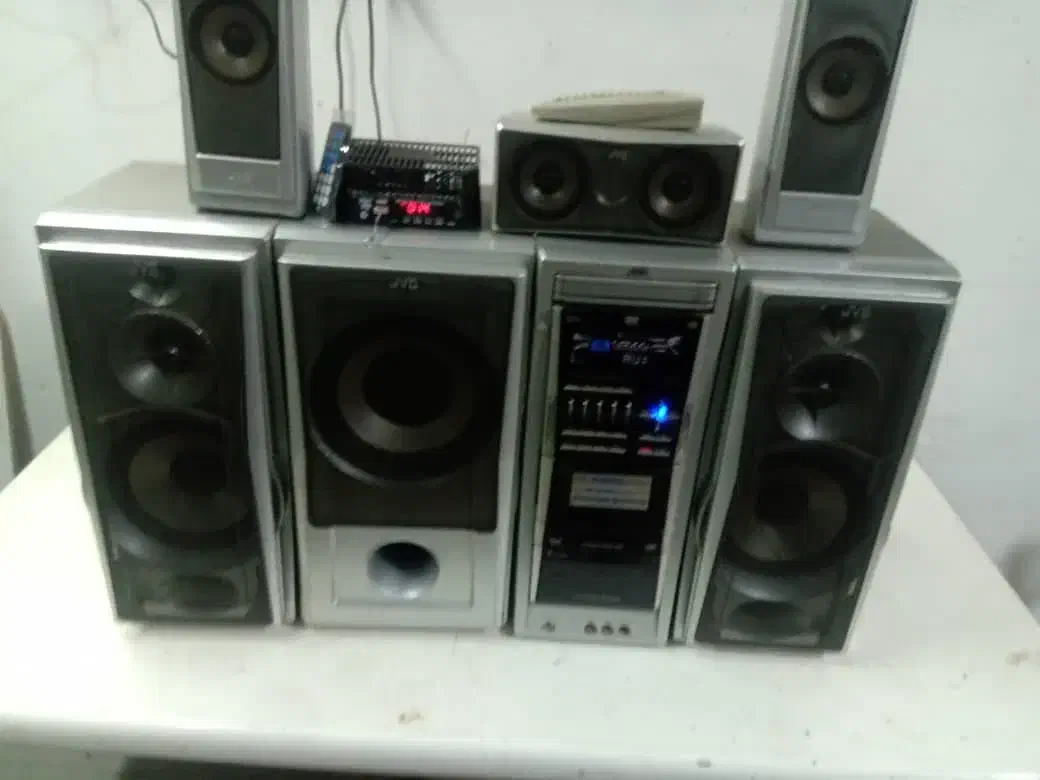 ضبط وباند جی وی سی 7000فلش بلوتوث خور|سیستم صوتی خانگی|اسلامشهر, شهرک واوان|دیوار