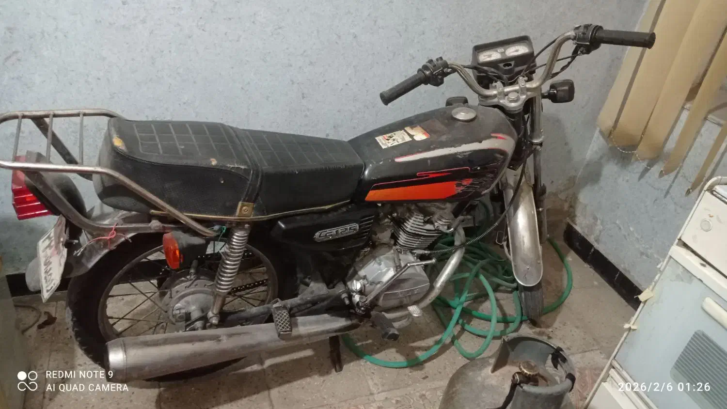 موتور هندا .مدل1396|موتورسیکلت|خاش, |دیوار