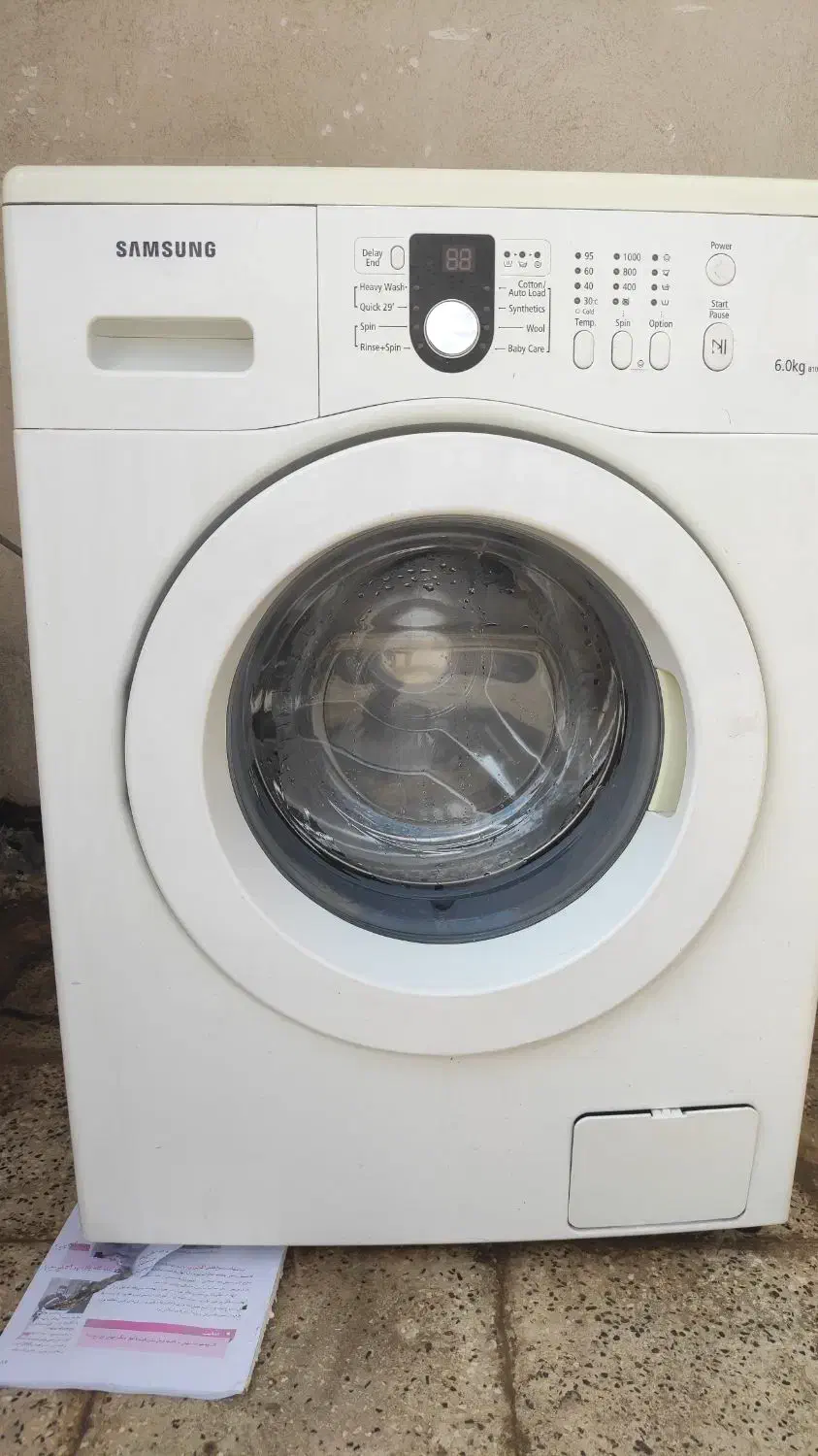 لباسشویی تمام اتوماتیک سامسونگ ۶ کیلویی|ماشین لباسشویی و خشککن لباس|قرچک, میرزائی جنوبی|دیوار