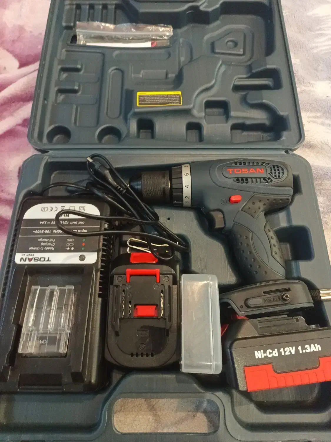 دریل و پیچ گوشتی شارژی توسن|ابزارآلات|فرخشهر, |دیوار