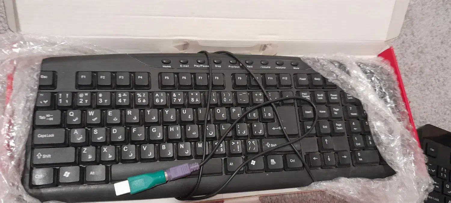 کیبورد نو|قطعات و لوازم جانبی رایانه|مشهد, هفت تیر (آب و برق)|دیوار