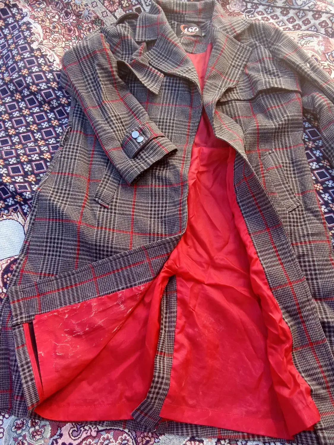 پالتو چهار خونه|لباس|ابهر, |دیوار