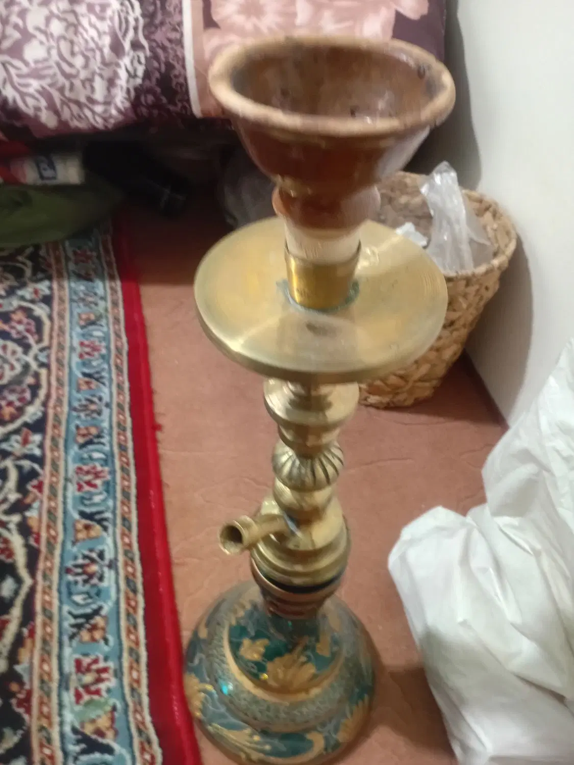 قلیون برنجی|صنایع دستی و سایر لوازم تزئینی|تهران, مجیدیه|دیوار