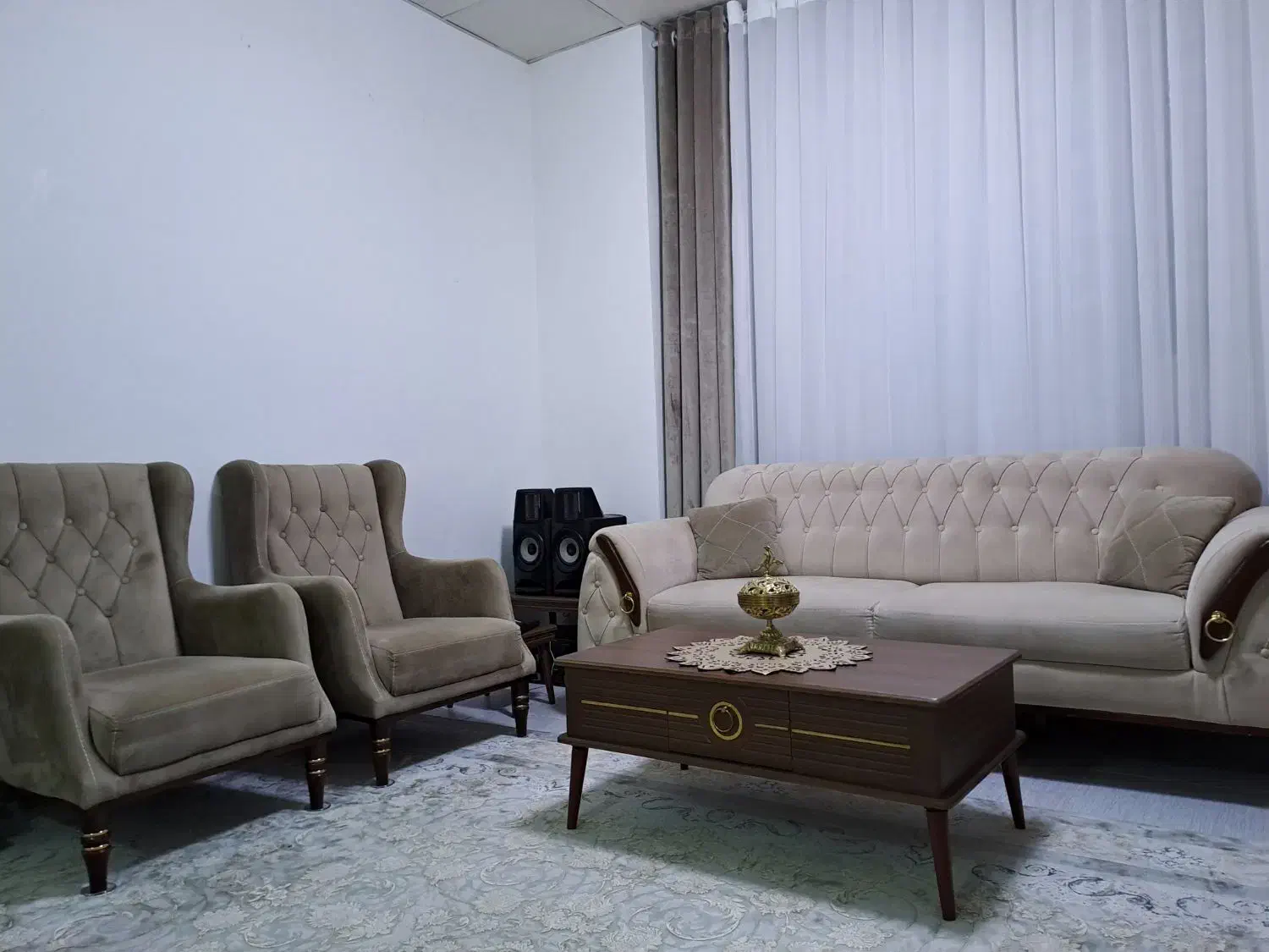 مبل نیم ست|مبلمان خانگی و میز عسلی|کرمانشاه, |دیوار