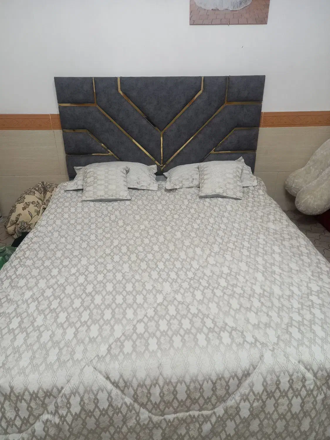 تخت خواب دونفره|تخت و سرویس خواب|قرچک, داوود آباد|دیوار