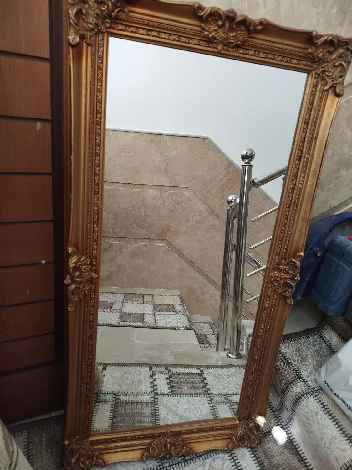 آینه قاب شده زیباوجنس آیینه بسیارخوب|آینه|قم, باجک سه|دیوار