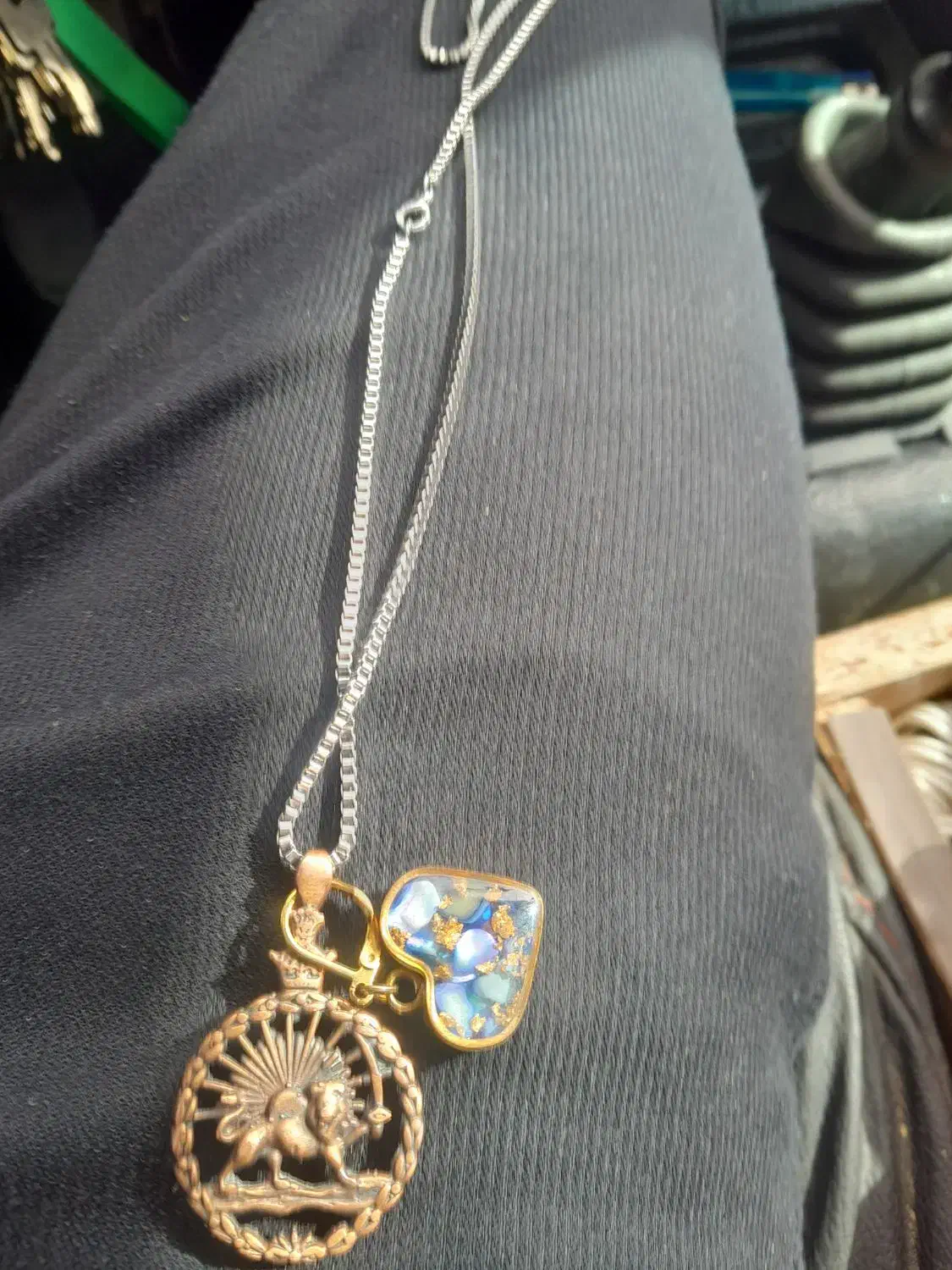 گردنبند کار قشنگ و ...|جواهرات|نیشابور, باغ نو|دیوار