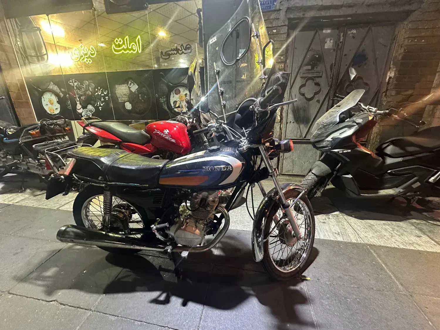 هندا ۱۲۵ آزما|موتورسیکلت|تهران, امیریه|دیوار