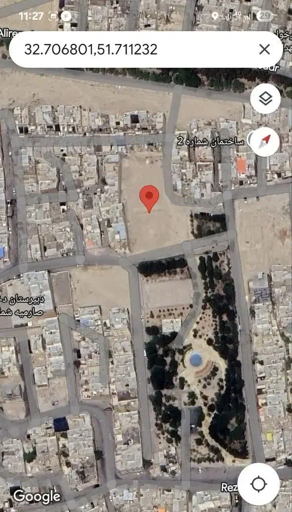 1450 زمین مسکونی لاله شمالی کوچه 10متری سلمان|فروش زمین و ملک کلنگی|اصفهان, باتون|دیوار