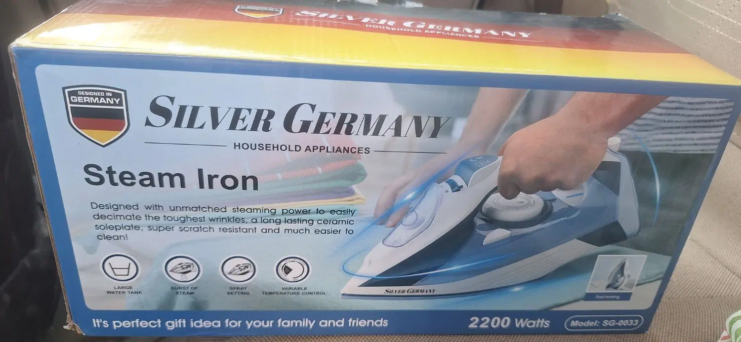 اتو SILVER GERMANY|اتو و لوازم اتو|سرپل ذهاب, |دیوار