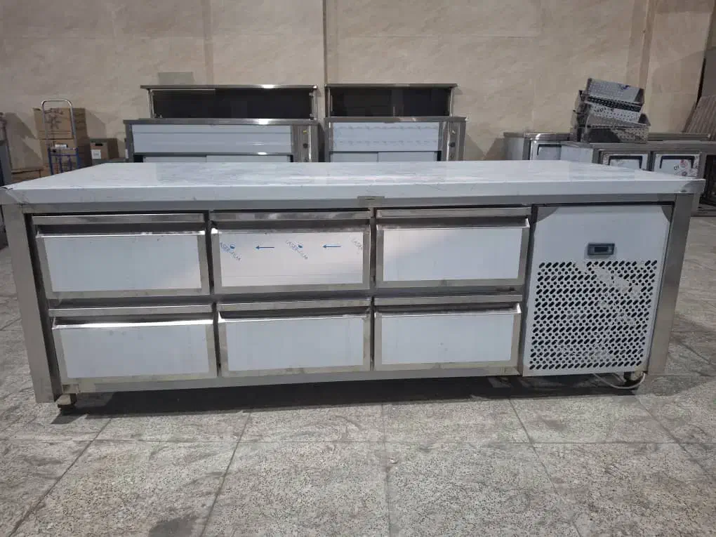 یخچال زیر گریل ۶ کشو ۱۹۰ سانت|کافیشاپ و رستوران|بهارستان, |دیوار