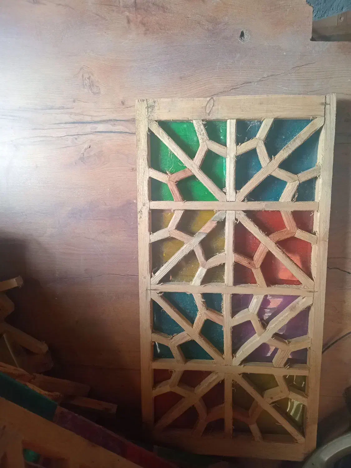 مشبک چوبی تزئینی|صنایع دستی و سایر لوازم تزئینی|قائم‌شهر, |دیوار