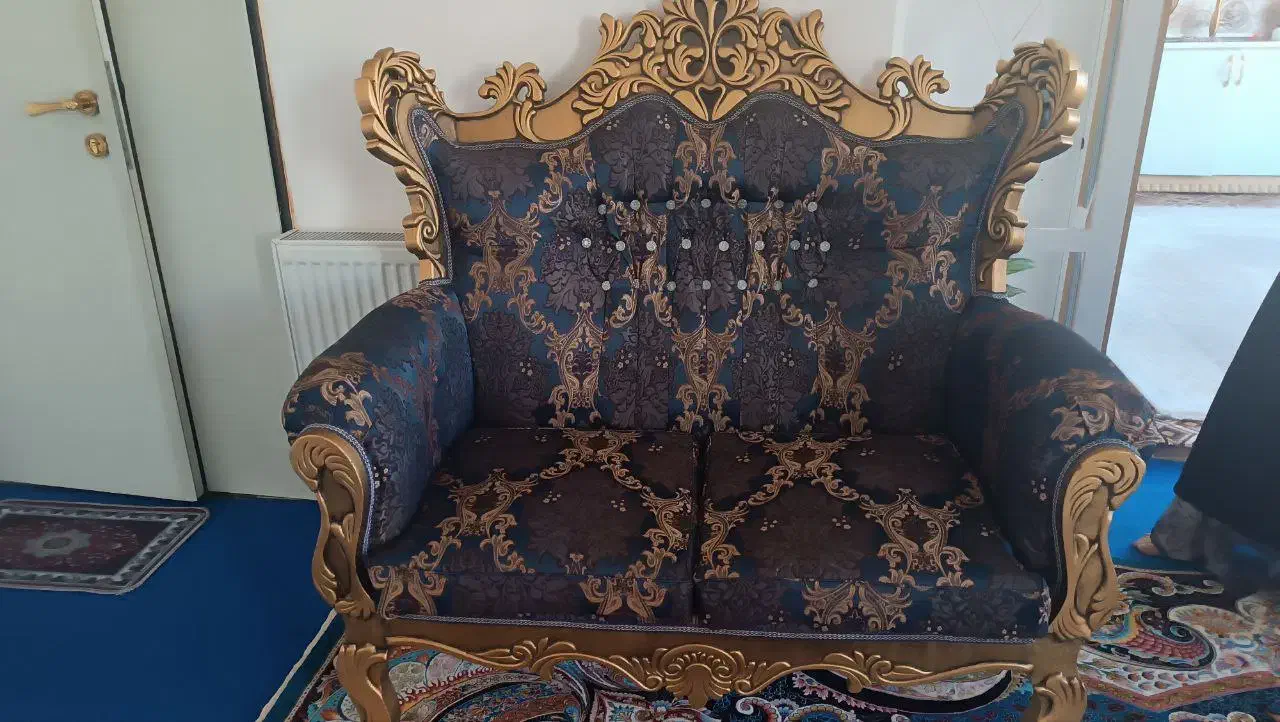 مبل سلطنتی|مبلمان خانگی و میز عسلی|روانسر, |دیوار