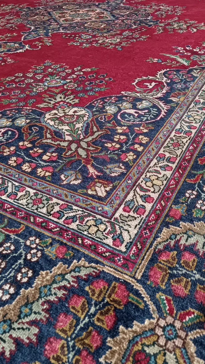 فرش دستبافت ۱۲متری و کناره ۴متری|فرش|میانه, |دیوار