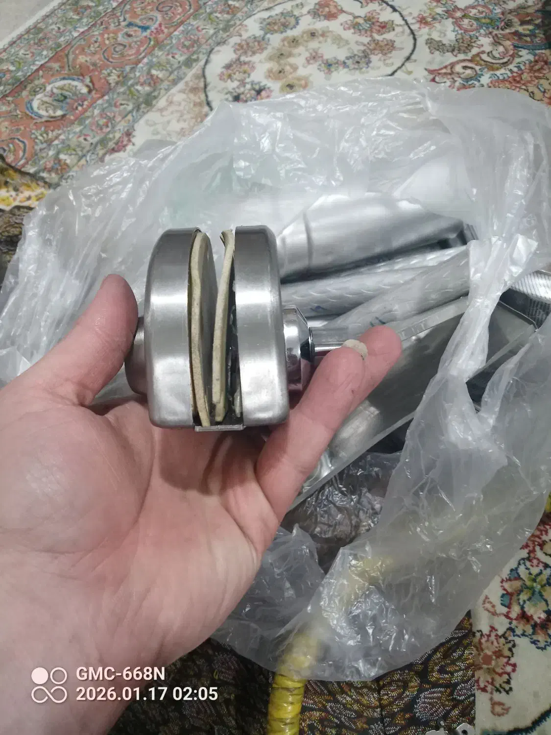 قفل وسط شیشه میرال|لوازم سرویس بهداشتی|تهران, سازمان برنامه جنوبی|دیوار