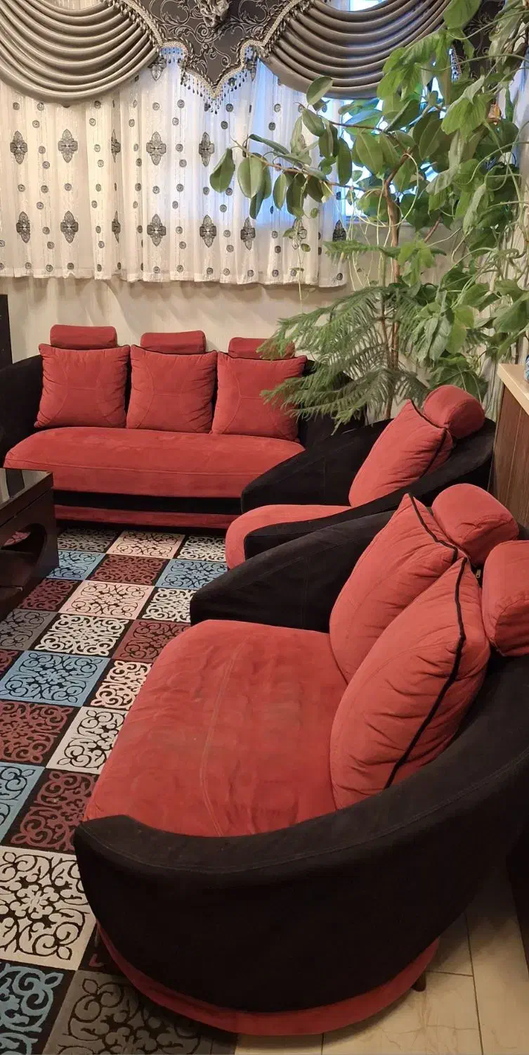 مبل ۷ نفره|مبلمان خانگی و میز عسلی|شاهرود, |دیوار