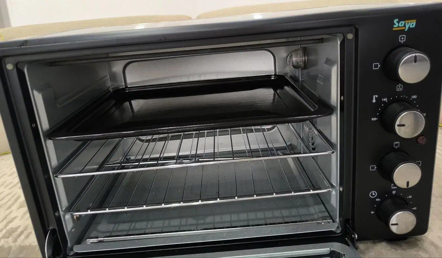 آون توستر ۳۵ لیتری سایا(پارس خزر)|اجاق گاز و لوازم برقی پختوپز|لاهیجان, کوی آزادگان|دیوار