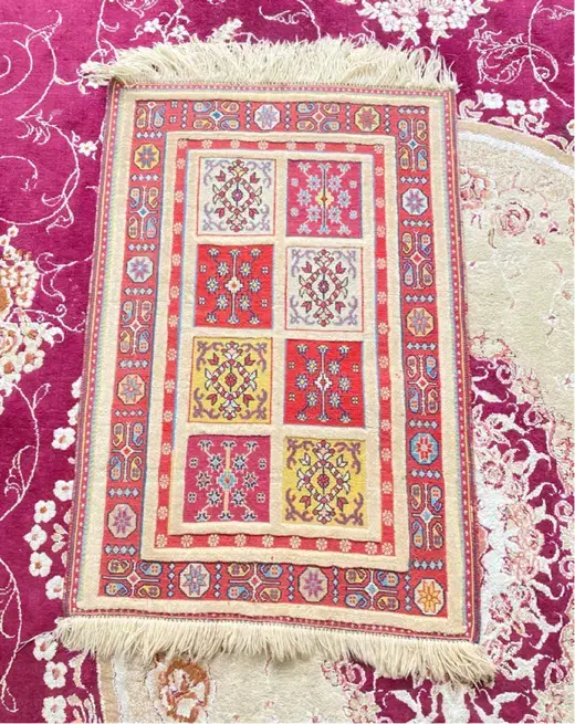 گلیم(فرش دستباف)|گلیم، جاجیم، گبه|فسا, |دیوار