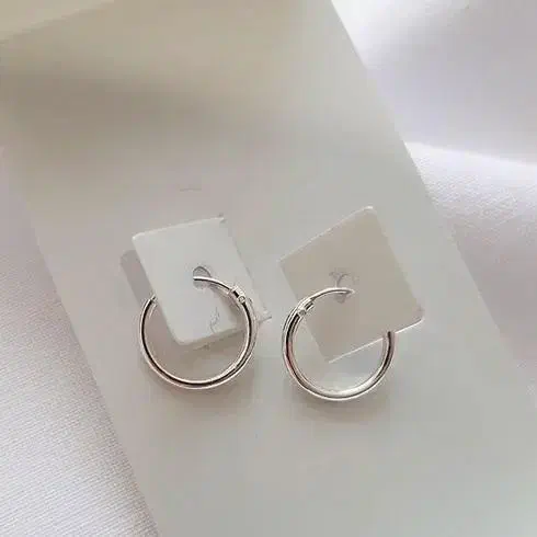 گوشواره حلقه ایی نقره طرح طلا|بدلیجات|مشهد, گلشور|دیوار