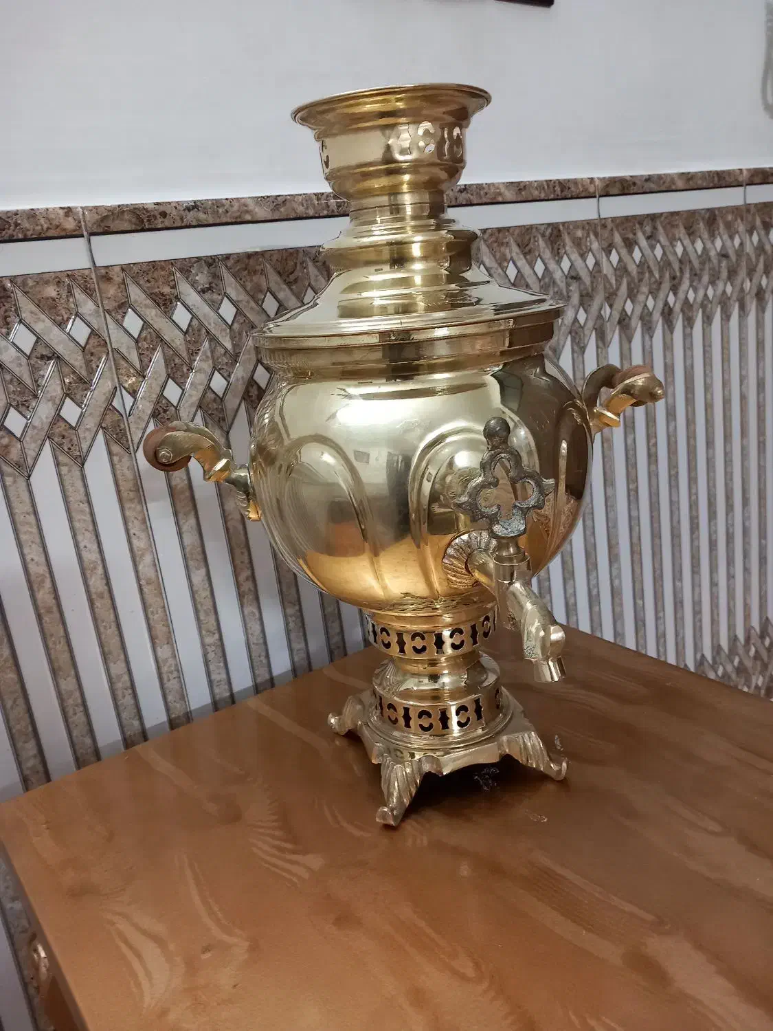 سماور زغالی ۶ لیتری نو|سماور، چایساز، قهوهساز|مرند, |دیوار