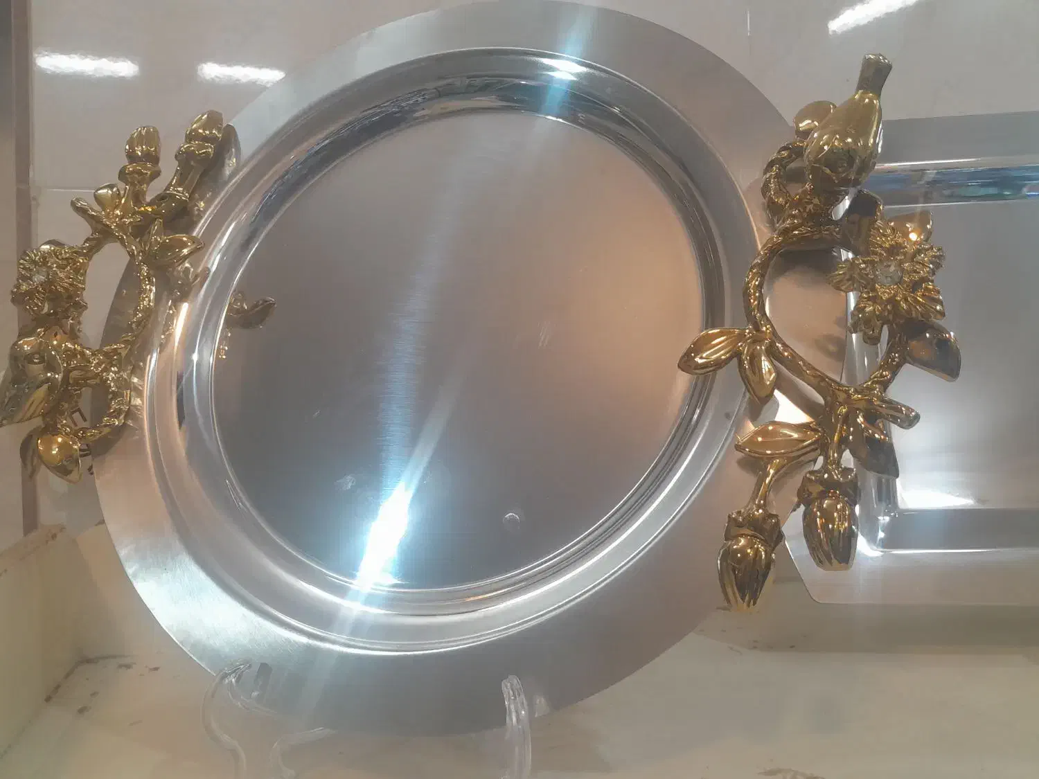 سینی پارچ و لیوان|ظروف سرو و پذیرایی|یزد, |دیوار