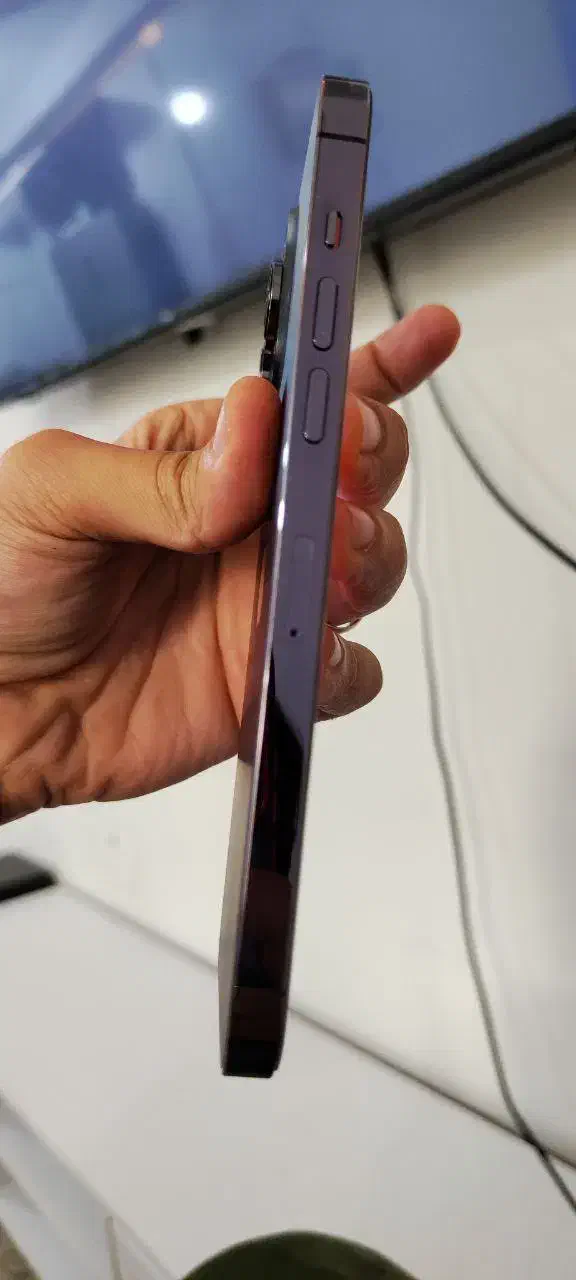 فروش آیفون 14 پرومکس بنفش در حد نو|موبایل|کرج, کیانمهر|دیوار