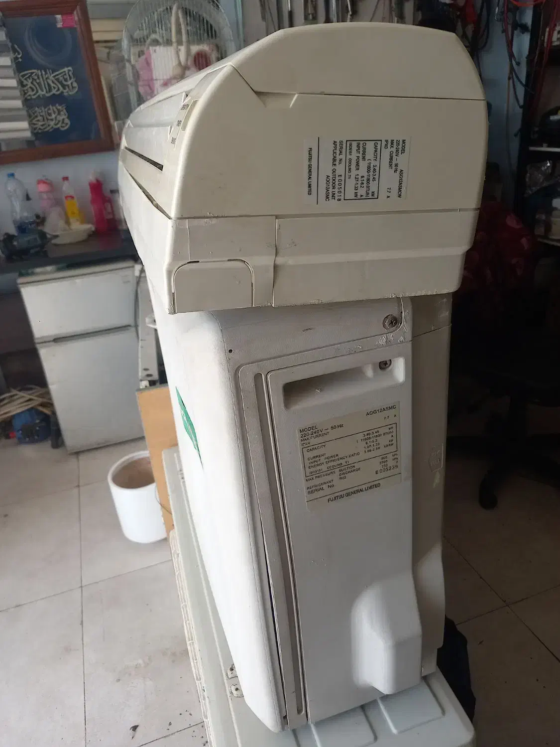 اسپیلت اوجنرال|کولر گازی و فنکوئل|کیش, |دیوار