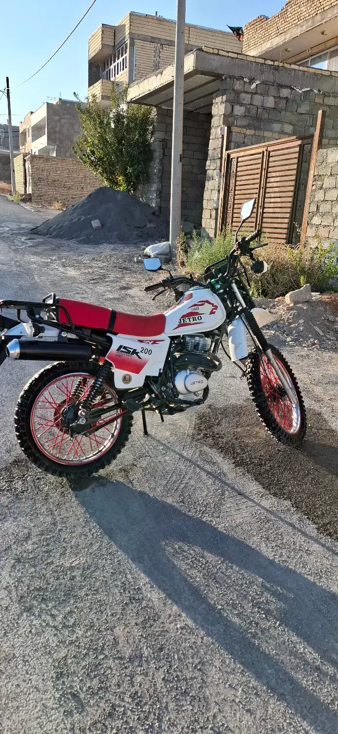 موتور تریل جترو ۱۵۰|موتورسیکلت|فریدونشهر, |دیوار